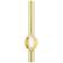 Acra 1 Light Satin Brass ADA Single Sconce