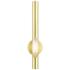 Acra 1 Light Satin Brass ADA Single Sconce