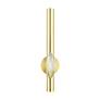 4_Acra 1 Light Satin Brass ADA Single Sconce more views