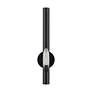 Thumbnail2 of Acra 1 Light Shiny Black ADA Single Sconce more views