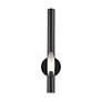 Thumbnail3 of Acra 1 Light Shiny Black ADA Single Sconce more views
