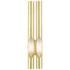 Acra 2 Light Satin Brass ADA Double Sconce