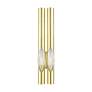 4_Acra 2 Light Satin Brass ADA Double Sconce more views