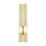 5_Acra 2 Light Satin Brass ADA Double Sconce more views