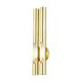 7_Acra 2 Light Satin Brass ADA Double Sconce more views