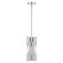 3_Acra 3 Light Brushed Nickel Pendant Chandelier more views