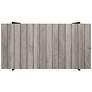 3_Acres 47 1/4"W Black and Natural Tone 1-Shelf Coffee Table more views