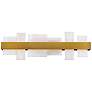 2_Acropolis 27 1/2" Wide Aged Brass LED Bath Light