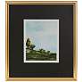 Across The Plains 1 19 1/4" High Framed Printed Wall Art