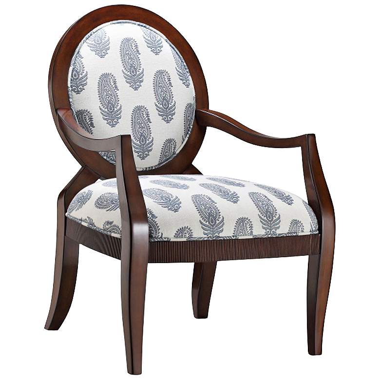 Image 1 Acuna New Delhi Royal Fabric Accent Armchair