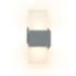 Acuo 16.5" Matte Grey 3000K LED Outdoor Sconce
