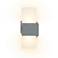 Acuo 16.5" Matte Grey Dimmable 3000K LED Outdoor Sconce