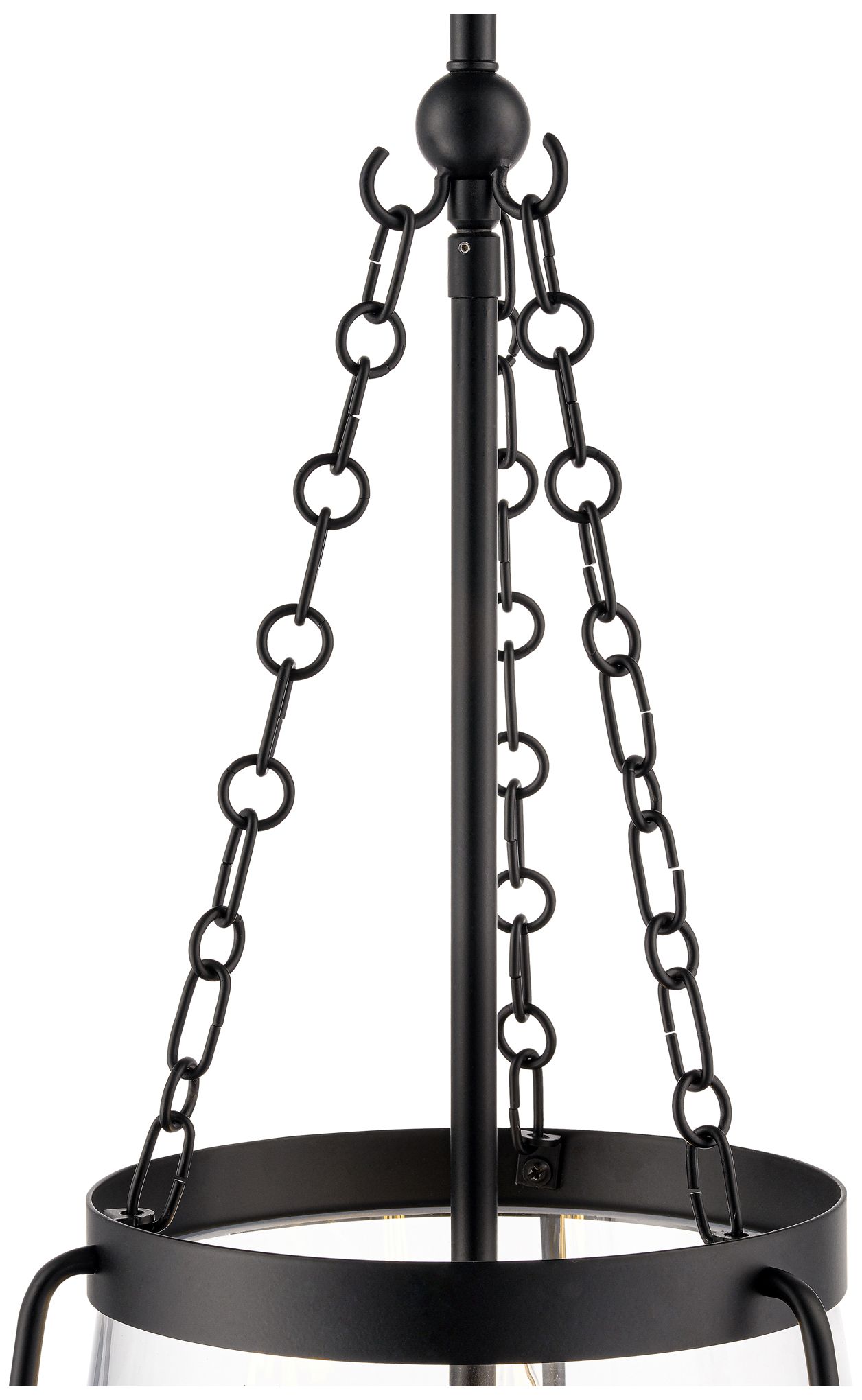 Image 5 Adabella 11.75" 3-Light Pendant in Matte Black more views