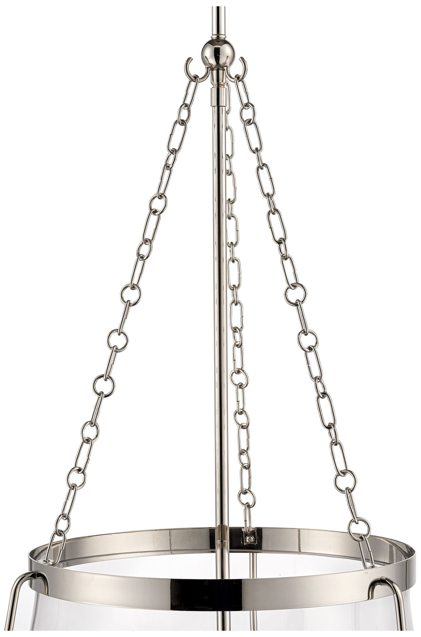 Image 5 Adabella 17.75" 5-Light Pendant in Polished Nickel more views