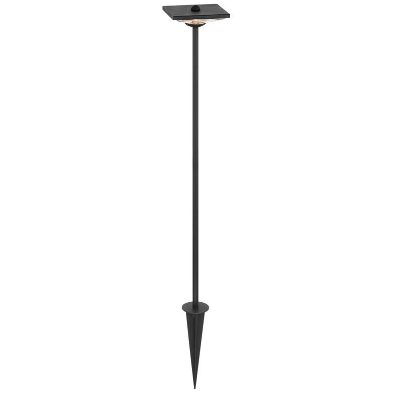 Image 4 Adachi 22" High Textured Black LED Low Voltage Outdoor Path Light more views