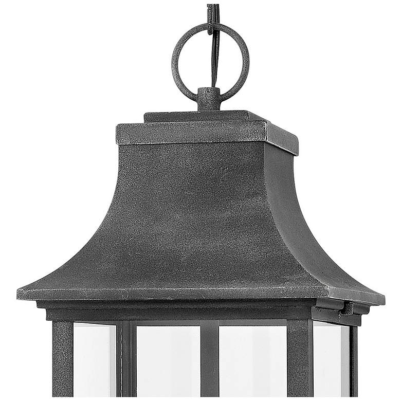 Image 3 Adair 23" High Aged Zinc Outdoor Hanging Light more views
