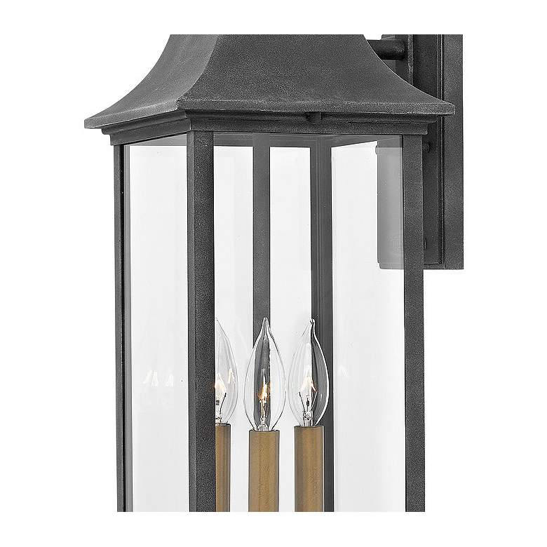 Image 2 Adair 24 1/2" High Aged Zinc Outdoor Wall Light more views