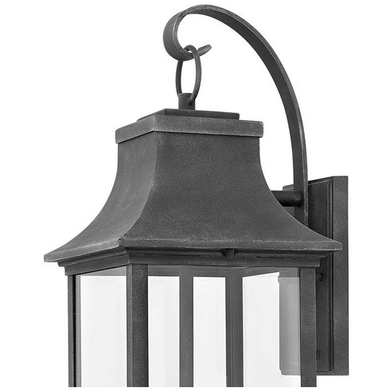 Image 3 Adair 24 1/2" High Aged Zinc Outdoor Wall Light more views