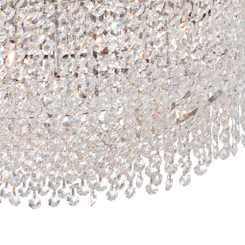 Adali Curve 25 1/2&quot; Wide Clear Crystal Pendant Chandelier more views
