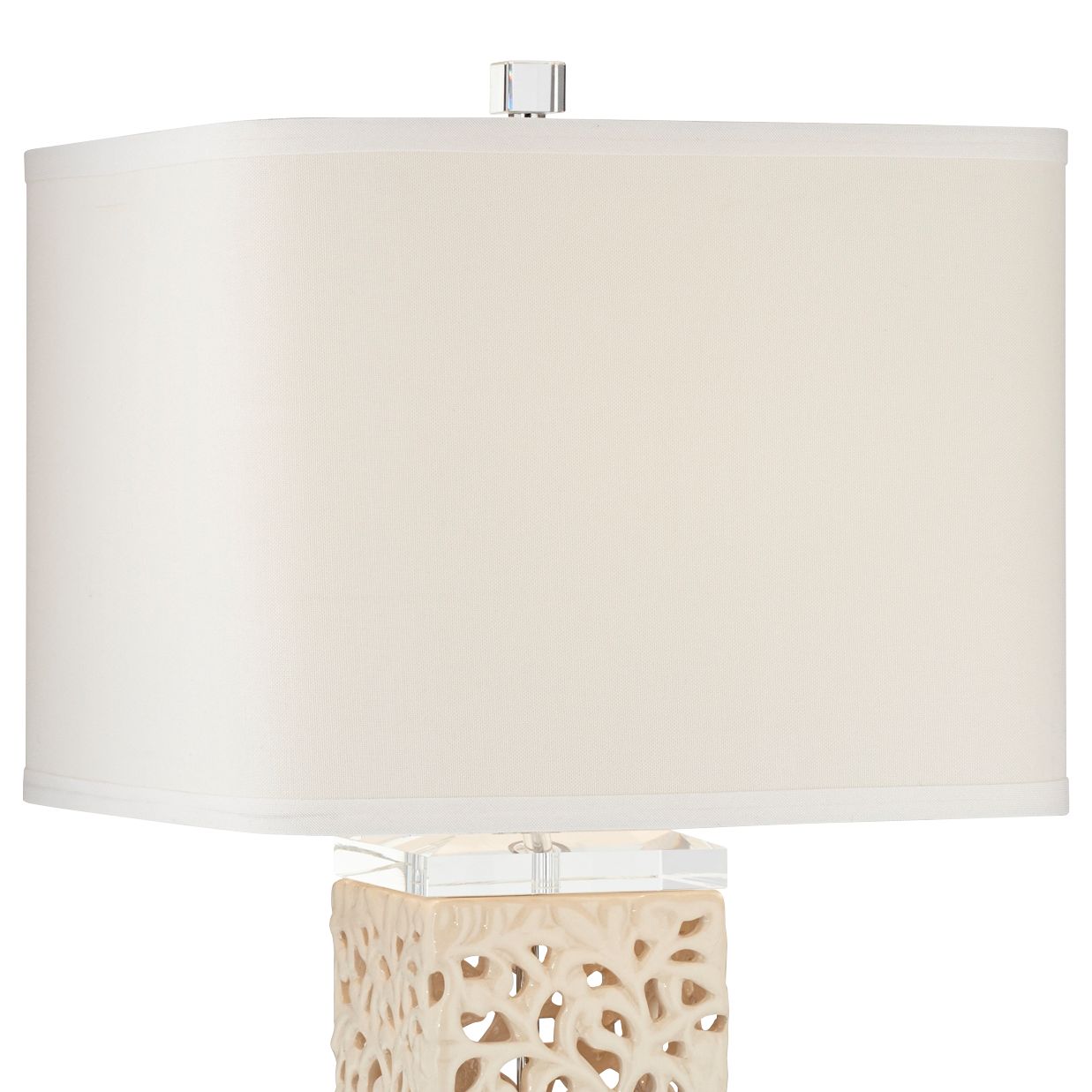 Adalyn White Ceramic Table Lamp 660C2 Lamps Plus