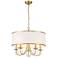 Adalynn 5 Light Vibrant Gold Chandelier