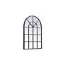 5_Adames Black 31 1/2" x 47 1/4" Windowpane Wall Mirror more views