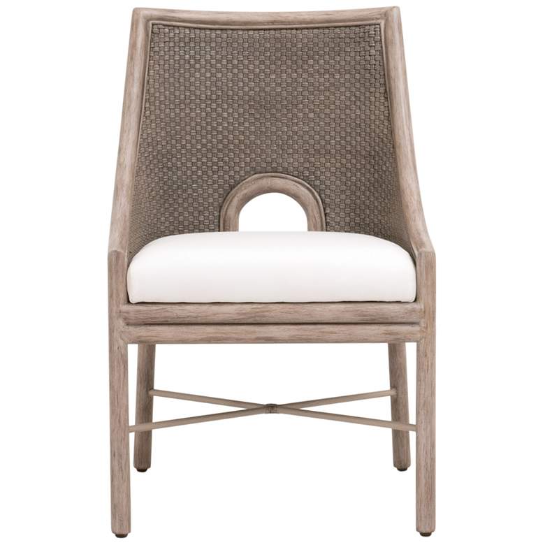 Image 1 Adamo Dining Chair, French Gray Cabana Loom, Set of 2