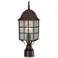 ADAMS 1 LGT 17" OUTDOOR POST