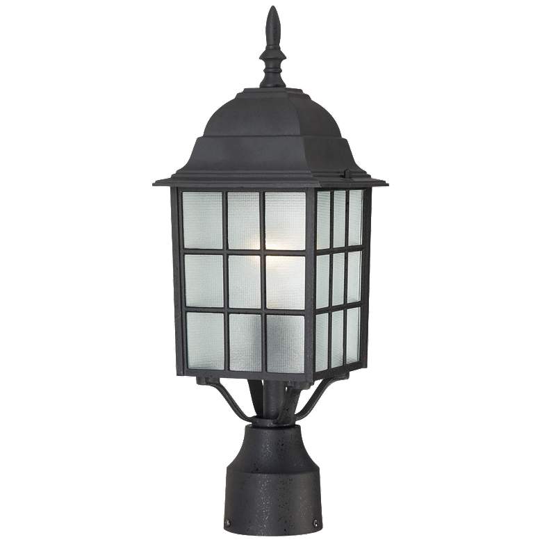 Image 1 ADAMS 1 LGT 17" OUTDOOR POST