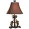 Adamslane Elephant Bronze Table Lamp