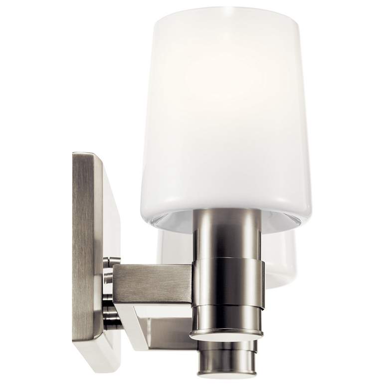 Image 2 Adani 14.5 Inch 2 Light Vanity in Brushed Nickel more views