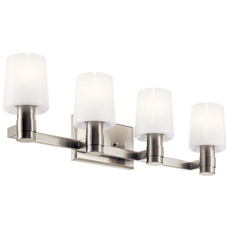 Image 1 Adani 30 Inch 4 Light Vanity in Brushed Nickel