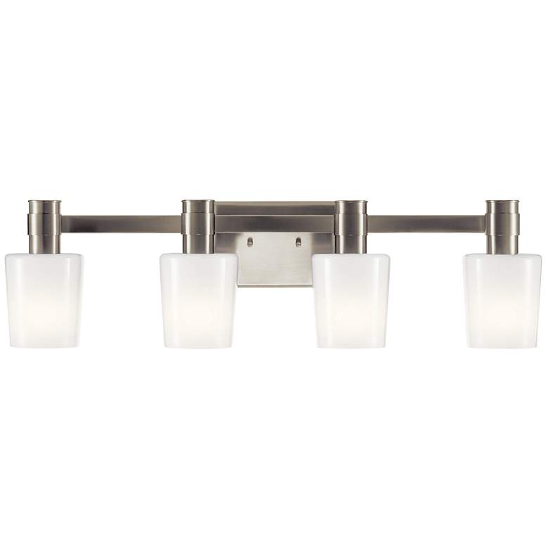Image 4 Adani 30 Inch 4 Light Vanity in Brushed Nickel more views