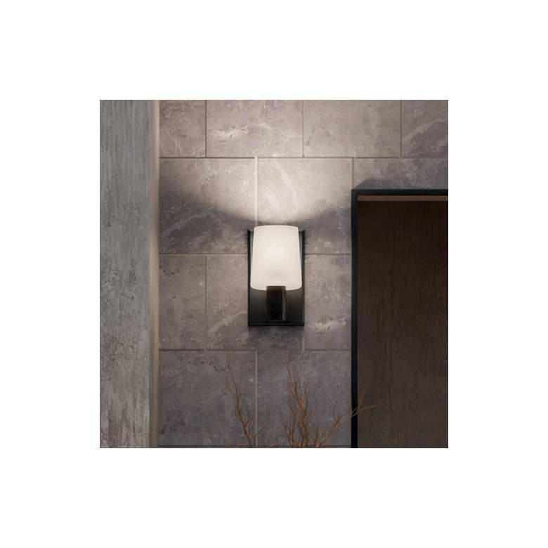 Image 1 Adani 8.5 Inch 1 Light Vanity in Black
