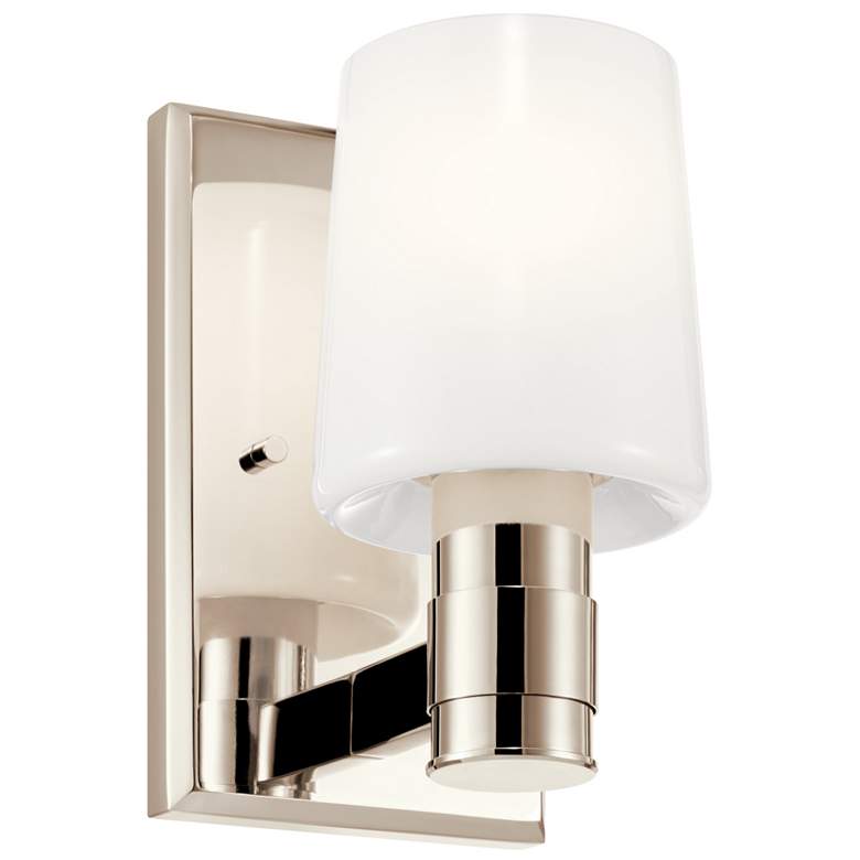 Image 1 Adani 8.5 Inch 1 Light Vanity in Polished Nickel