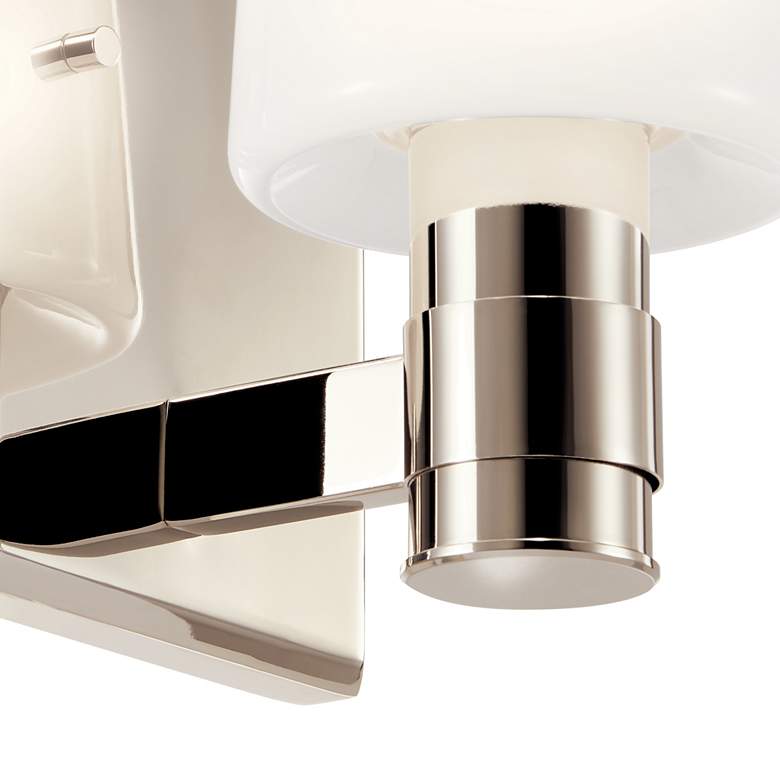 Image 2 Adani 8.5 Inch 1 Light Vanity in Polished Nickel more views