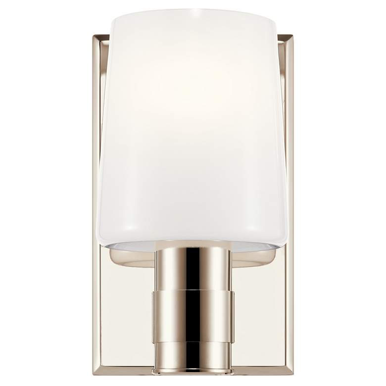 Image 4 Adani 8.5 Inch 1 Light Vanity in Polished Nickel more views