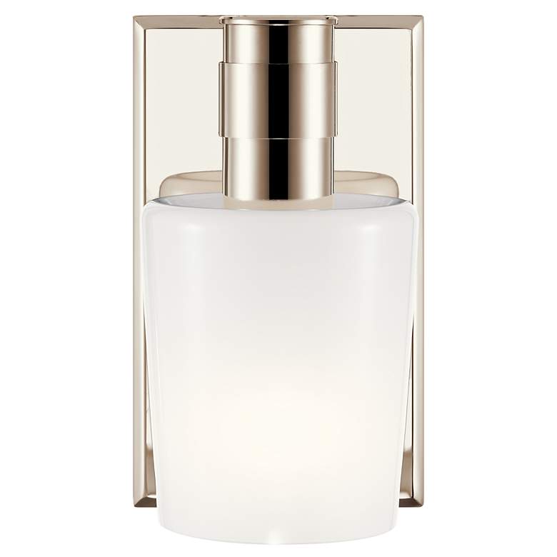 Image 5 Adani 8.5 Inch 1 Light Vanity in Polished Nickel more views