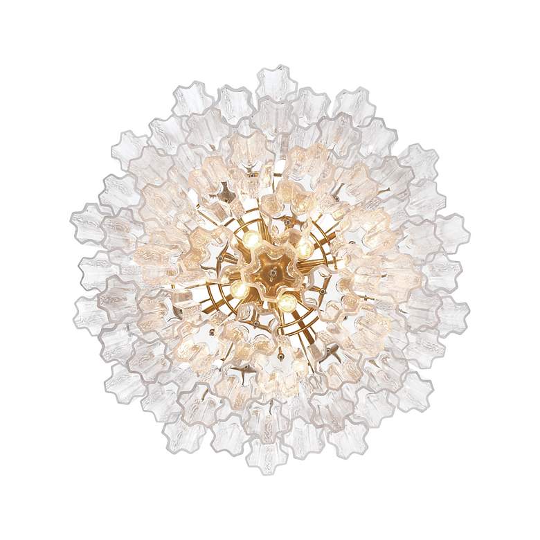 Image 5 Addis 12 Light Aged Brass Chandelier more views