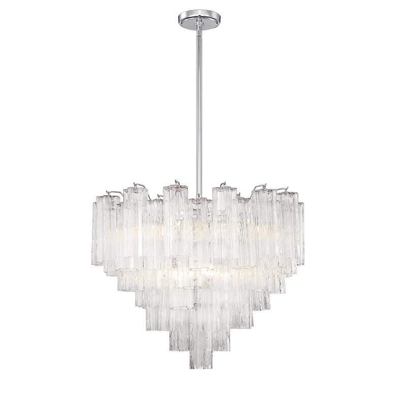 Image 3 Addis 12 Light Polished Chrome Chandelier more views