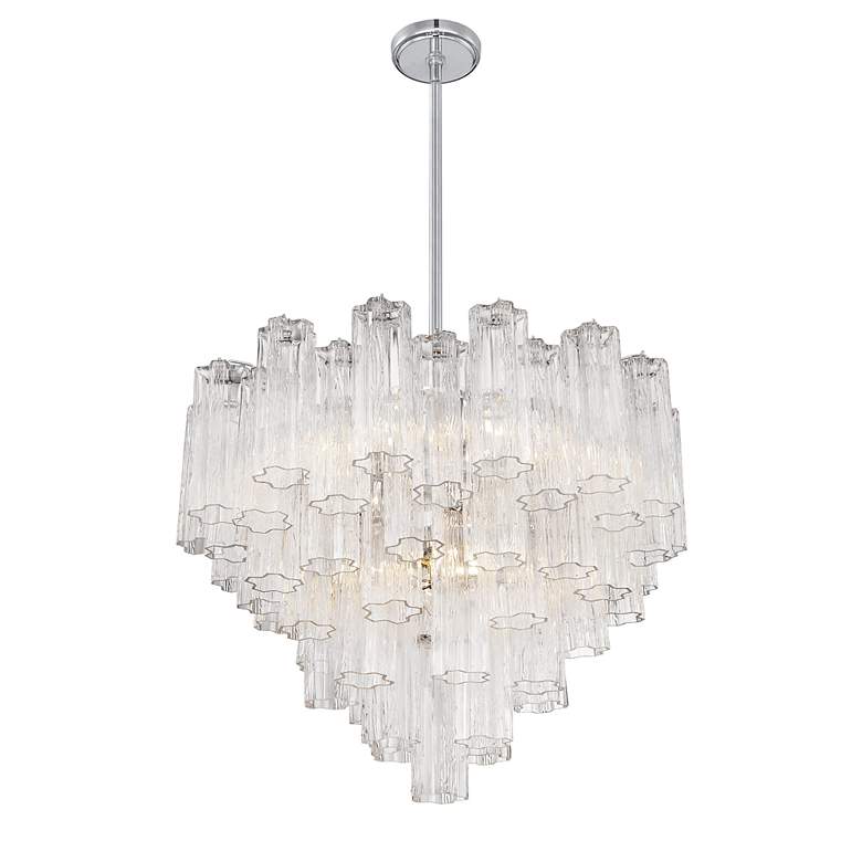 Image 4 Addis 12 Light Polished Chrome Chandelier more views