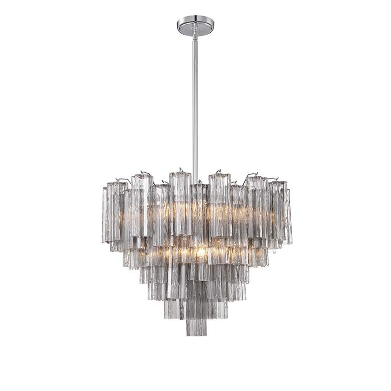 Image 3 Addis 12 Light Polished Chrome Chandelier more views