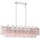 Addis 14 Light Polished Chrome Linear Chandelier