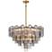 Addis 16 Light Aged Brass Chandelier