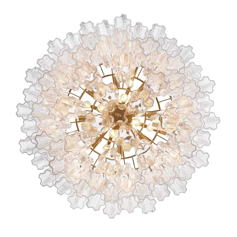 Image 5 Addis 16 Light Aged Brass Chandelier more views