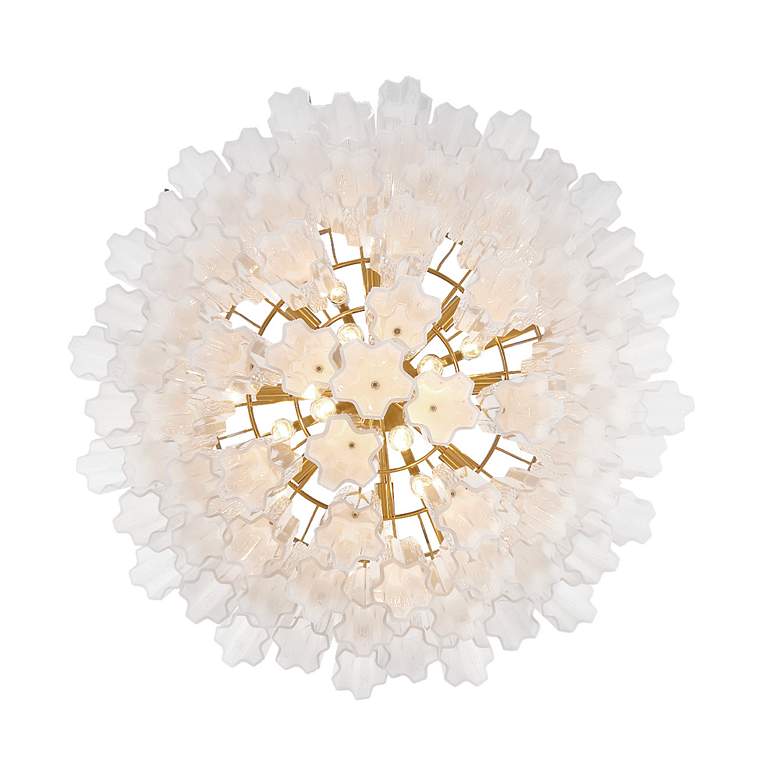 Image 5 Addis 16 Light Aged Brass Chandelier more views