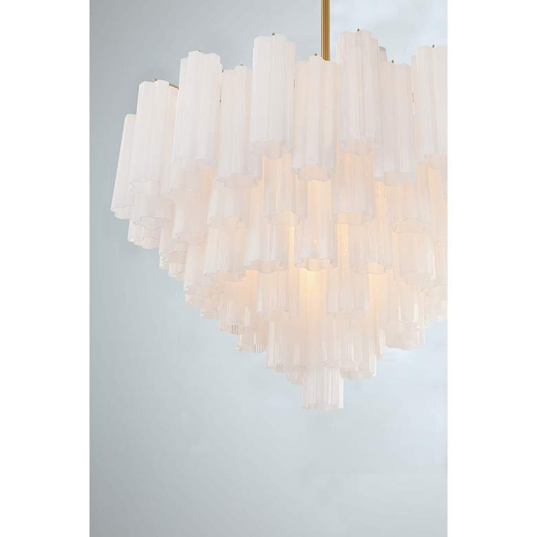 Image 6 Addis 16 Light Aged Brass Chandelier more views