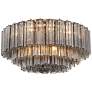 1_Addis 16 Light Aged Brass Flush Mount