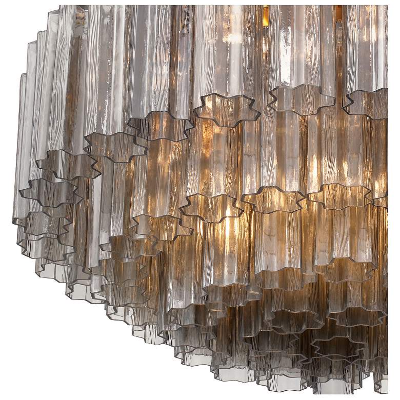 Image 6 Addis 16 Light Aged Brass Flush Mount more views