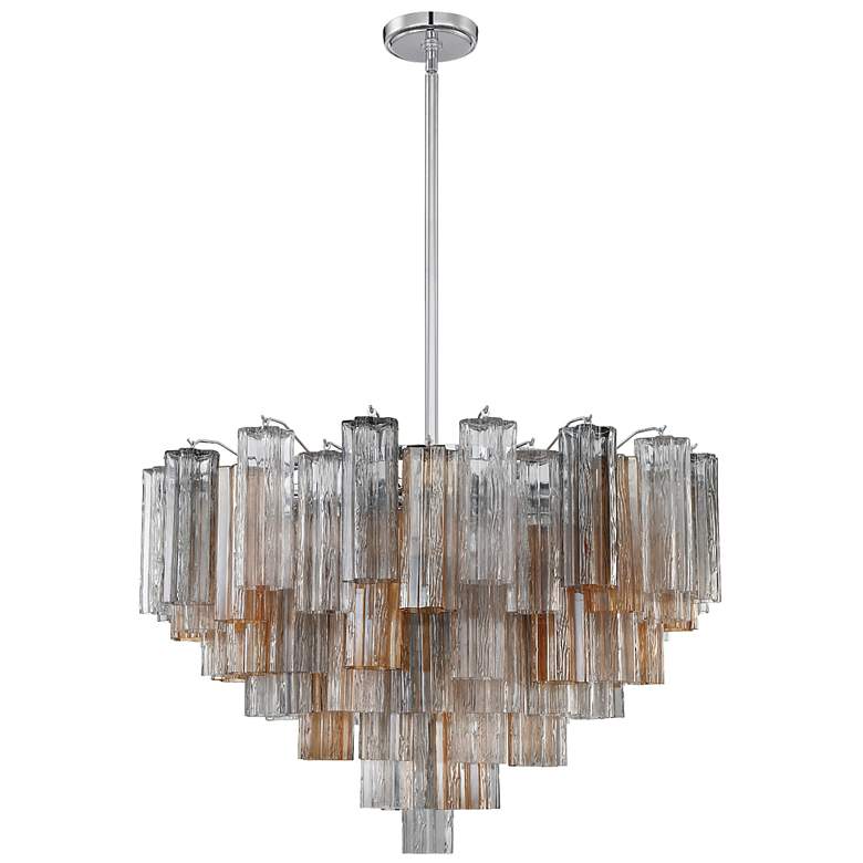 Image 2 Addis 16 Light Polished Chrome Chandelier